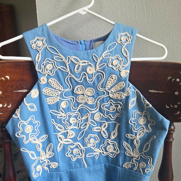 JOA, LA Women's Dress, Raised embroidery, soft Lining, size SX - Picture 3 of 10